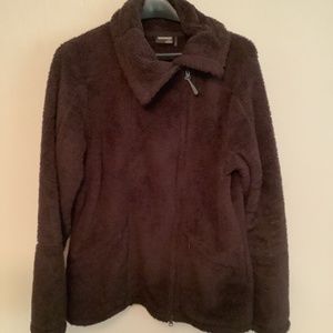 Athleta Dark Brown teddy sherpa Jacket